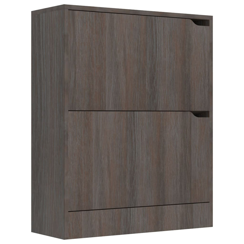 Schoenenkast 2 Deuren 59X24X Bewerkt Hout Sonoma Eiken