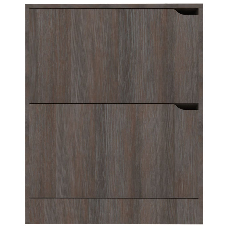 Schoenenkast 2 Deuren 59X24X Bewerkt Hout Sonoma Eiken
