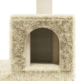 Kattenmeubel Met Sisal Krabpalen 188 Cm Kleurig