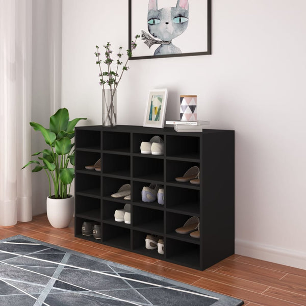 Schoenenrek 92X30X67,5 Cm Bewerkt Hout