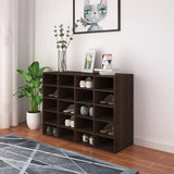Schoenenrek 92X30X67,5 Cm Bewerkt Hout