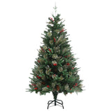 Kerstboom Met Dennenappels 150 Cm Pvc En Pe Groen