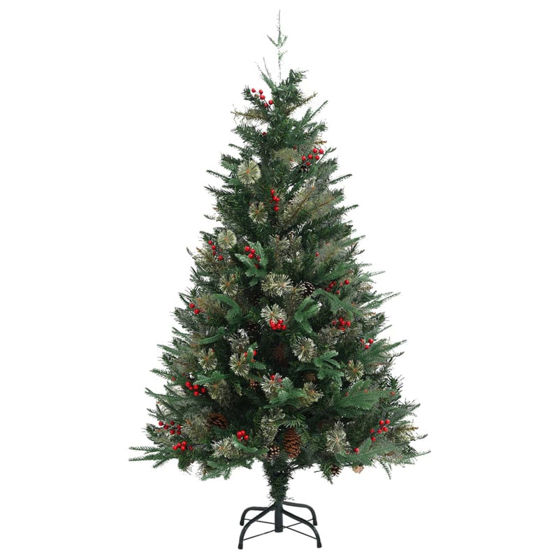 Kerstboom Met Dennenappels 150 Cm Pvc En Pe Groen