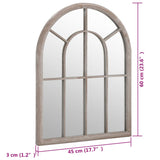 Tuinspiegel 60X45 Cm Ijzer Kleurig