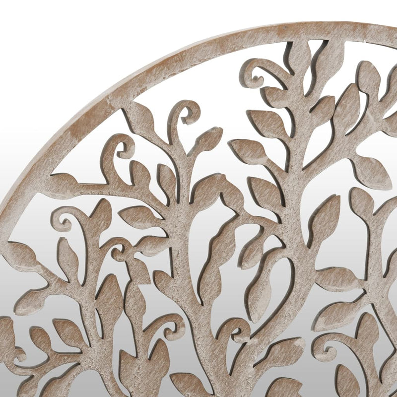 Tuinspiegel Rond 40X2,5 Cm Ijzer Kleurig