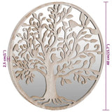Tuinspiegel Rond 40X2,5 Cm Ijzer Kleurig