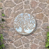 Tuinspiegel Rond 40X2,5 Cm Ijzer Kleurig
