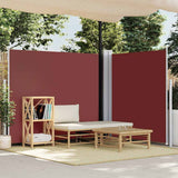 Windscherm Uittrekbaar 120X1000 Cm Bruin