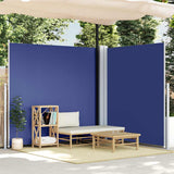 Windscherm Uittrekbaar Blauw