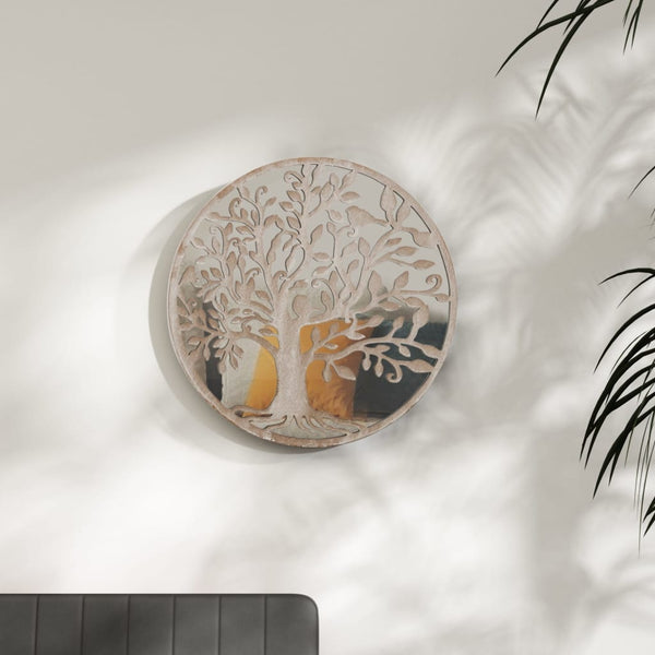 Spiegel Rond 40X2,5 Cm Ijzer Kleurig