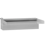 Watervaloverlaat Met Rgb Led's 30 Cm Roestvrij Staal