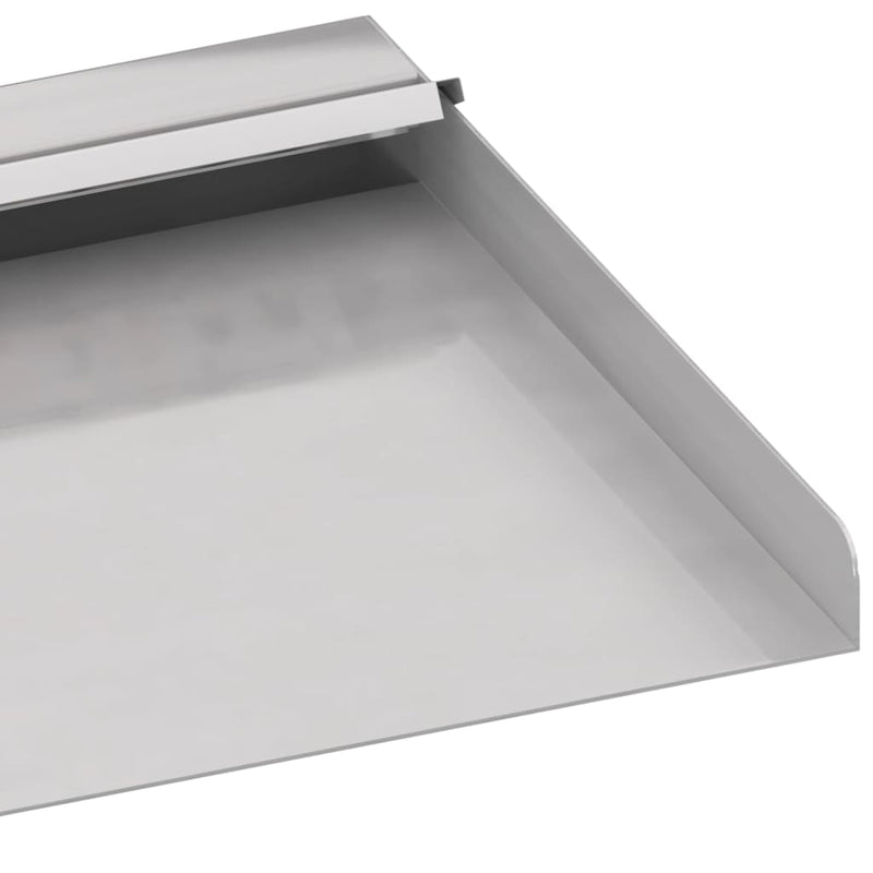 Watervaloverlaat Met Rgb Led's 30 Cm Roestvrij Staal