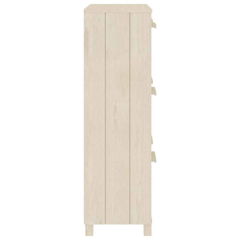 Schoenenkast Hamar 59,5X35X117 Cm Grenenhout