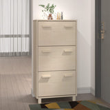 Schoenenkast Hamar 59,5X35X117 Cm Grenenhout