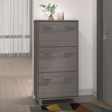 Schoenenkast Hamar 59,5X35X117 Cm Grenenhout