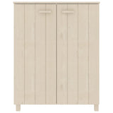 Schoenenkast Hamar 85X40X108 Cm Massief Grenenhout