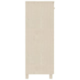 Schoenenkast Hamar 85X40X108 Cm Massief Grenenhout