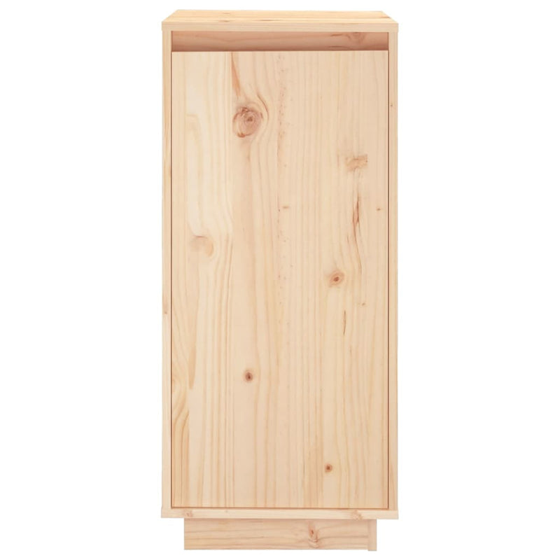 Schoenenkast 35X35X80 Cm Massief Grenenhout