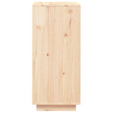 Schoenenkast 35X35X80 Cm Massief Grenenhout