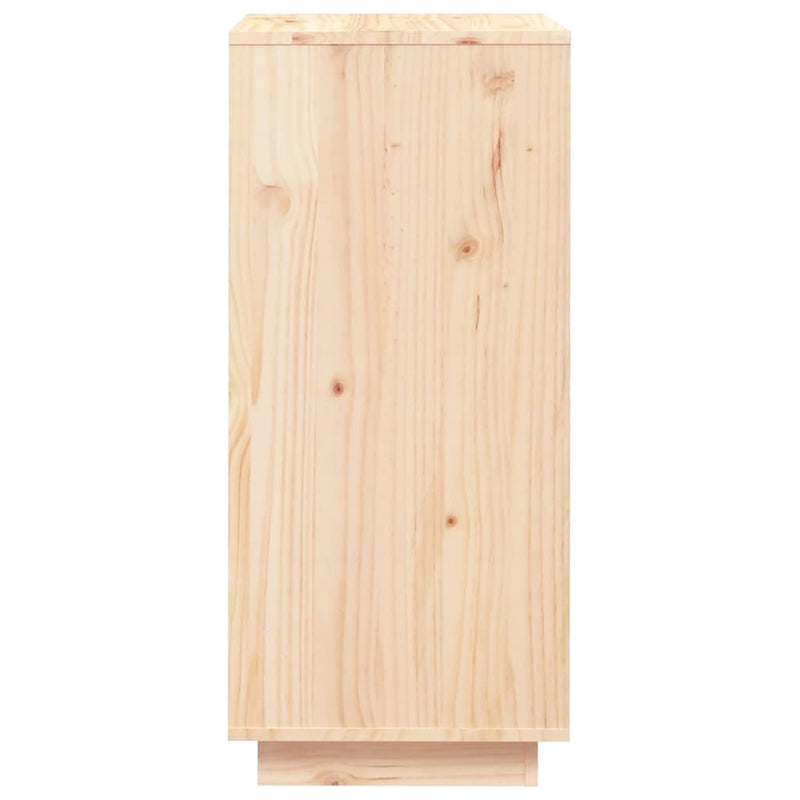 Schoenenkast 35X35X80 Cm Massief Grenenhout