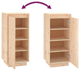 Schoenenkast 35X35X80 Cm Massief Grenenhout