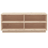 Schoenenkast 110X34X45 Cm Massief Grenenhout