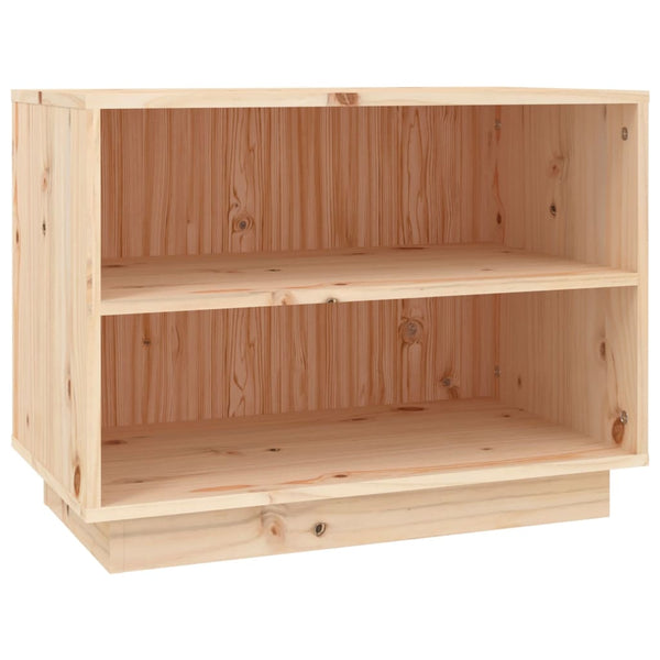 Schoenenkast 60X34X45 Cm Massief Grenenhout