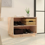 Schoenenkast 60X34X45 Cm Massief Grenenhout