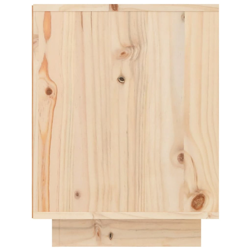 Schoenenkast 60X34X45 Cm Massief Grenenhout
