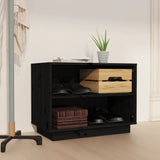 Schoenenkast 60X34X45 Cm Massief Grenenhout