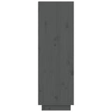 Schoenenkast 60X34X105 Cm Massief Grenenhout