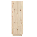 Schoenenkast 30X34X105 Cm Massief Grenenhout
