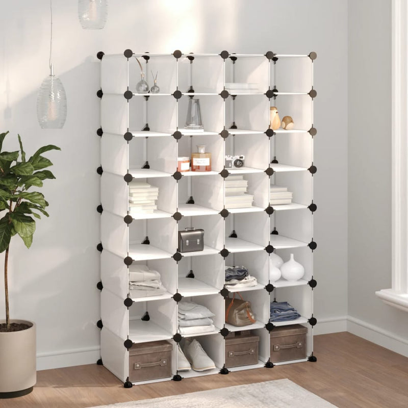 Schoenenrek 44X31,5X153,5 Cm Polypropeen Transparant
