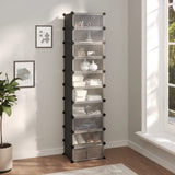 Schoenenrek 44X31,5X153,5 Cm Polypropeen Transparant