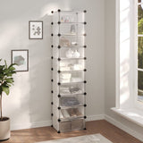 Schoenenrek 44X31,5X153,5 Cm Polypropeen Transparant