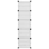 Schoenenrek 44X31,5X153,5 Cm Polypropeen Transparant