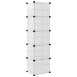 Schoenenrek 44X31,5X153,5 Cm Polypropeen Transparant