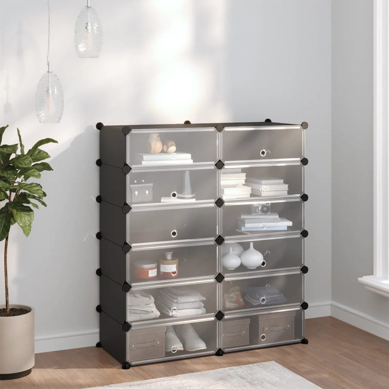 Schoenenrek 44X31,5X153,5 Cm Polypropeen Transparant
