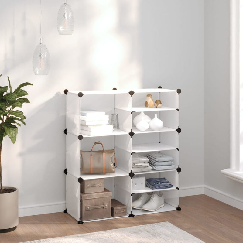 Schoenenrek 44X31,5X153,5 Cm Polypropeen Transparant