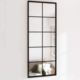 Wandspiegels 2 St 100X60 Cm Metaal Zwart