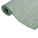 Buitenkleed Platgeweven 200X280 Cm Turquoise