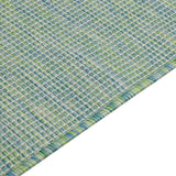 Buitenkleed Platgeweven 200X280 Cm Turquoise