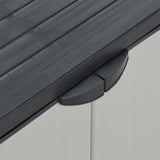 Tuinafvalkast 68X40X85 Cm Polypropeen Grijs En Zwart