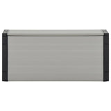 Tuinafvalbak 85X34X40 Cm Grijs Wit