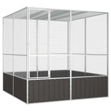 Vogelkooi 111X107X211,5 Cm Gegalvaniseerd Staal