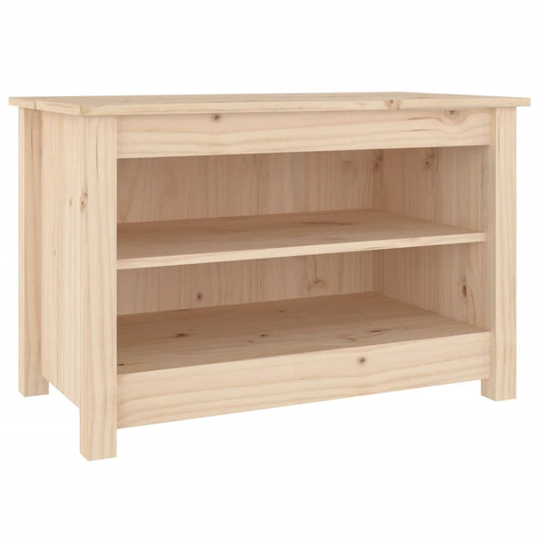 Schoenenbank 70X38X45,5 Cm Massief Grenenhout