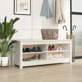 Schoenenbank 70X38X45,5 Cm Massief Grenenhout