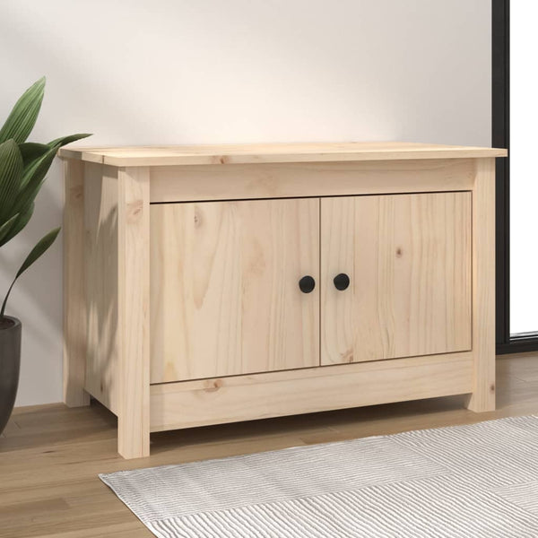 Schoenenkast 70X38X45,5 Cm Massief Grenenhout