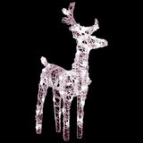 Kerstrendieren 80 Led's Acryl