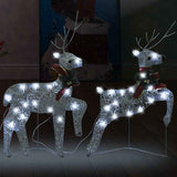 Kerstrendieren 40 Led's Kleurig